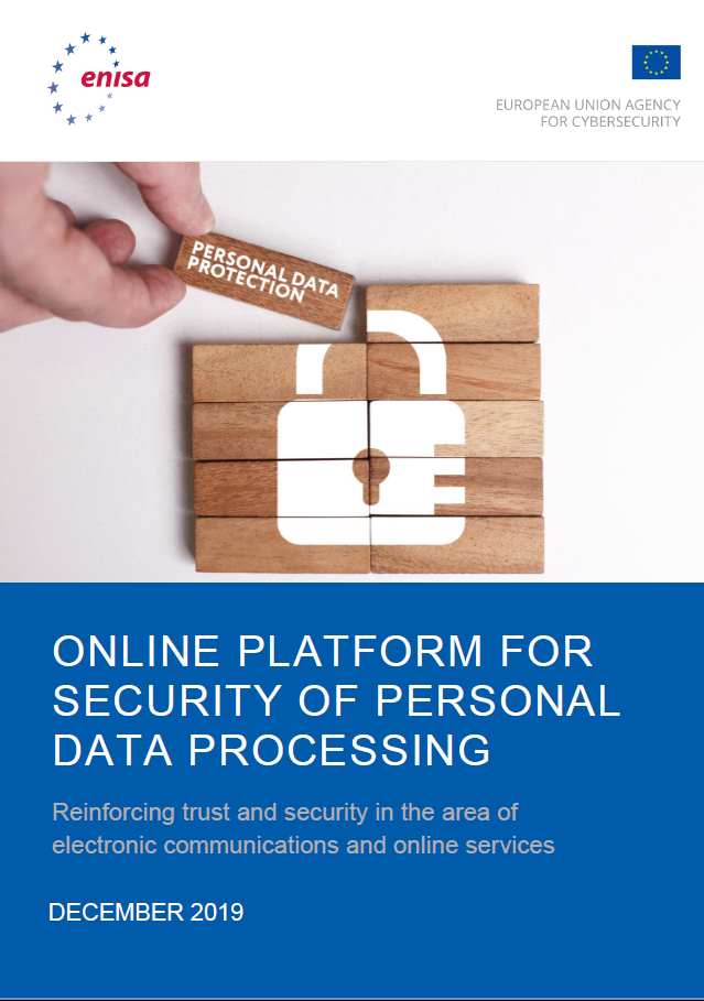ENISA Report - Online Platform for Security of Personal Data Processing